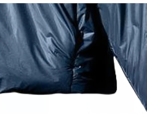 Yeezy x Gap x Balenciaga FW22 ブルー ハイネック プルオーバー ジャケット 471327 Shop Yeezy x Gap x Balenciaga FW22 ブルー ハイネック プルオーバー ジャケット 471327