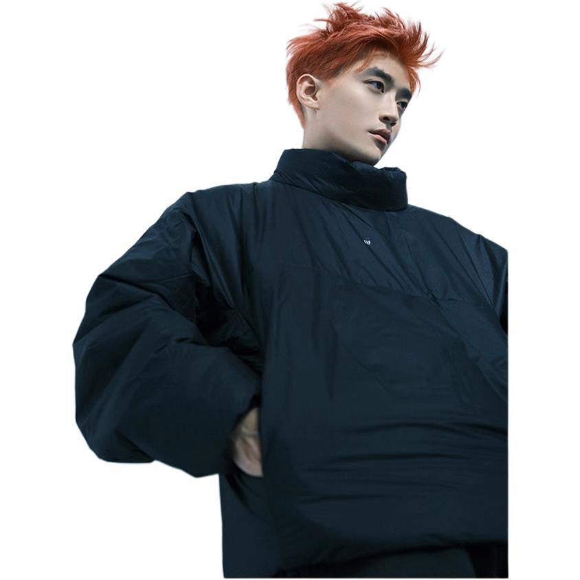 Details for Yeezy x Gap x Balenciaga FW22 ブルー ハイネック プルオーバー ジャケット 471327