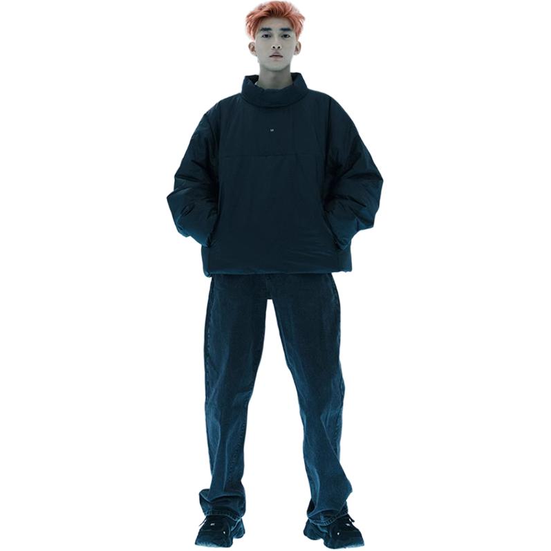 Sizing Yeezy x Gap x Balenciaga FW22 ブルー ハイネック プルオーバー ジャケット 471327