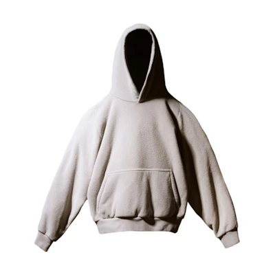 YEEZY Gap Balenciaga FW22 Unisex Washed Grey Fleece Hoodie. 5373000
