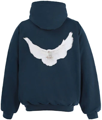 YEEZY x Gap x Balenciaga ロゴプリントプルオーバーパーカー ユニセックス - ダークブルー YEEZY-SS22-122 Order YEEZY x Gap x Balenciaga ロゴプリントプルオーバーパーカー ユニセックス - ダークブルー YEEZY-SS22-122