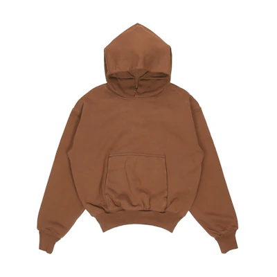 Yeezy Gap Balenciaga The Perfect Hoodie Brown Unisex Pullover Fleece 701377-00-1