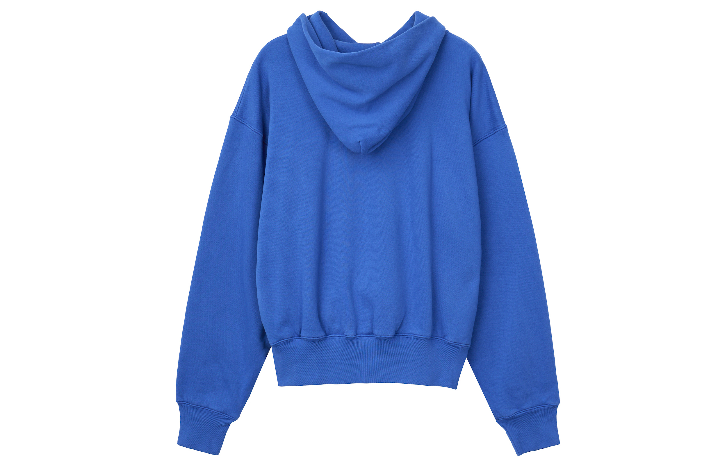 Lookbook Yeezy x Gap x Balenciaga 極簡聯名純正藍連帽衫 男女款량 701377-04