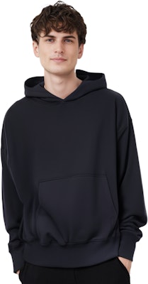 YEEZY × Gap × Balenciaga パーフェクトフーディーユニセックスブラックプルオーバー. 701377-08-1 1