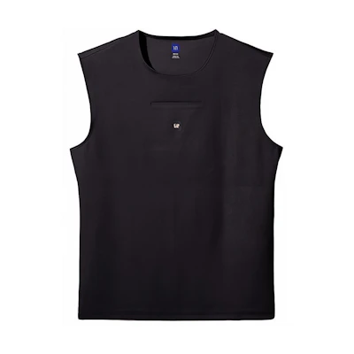 YEEZY Gap Balenciaga Triple Collab Black Sleeveless Fashion Vest. YEEZY-SS22-050
