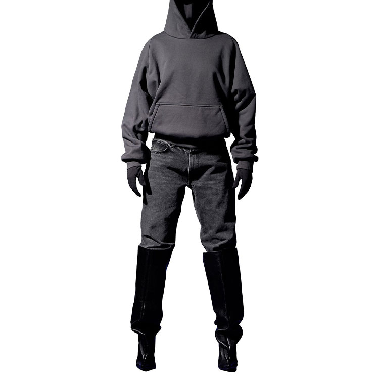 Shop Yeezy x Gap x Balenciaga 聯名縮版連帽衫男女款 Yeezy-SS22-212 YEEZY-SS22-212