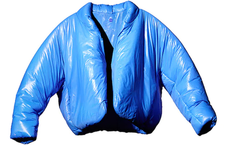 YEEZY x Gap x Balenciaga Triple Collab Unisex Cotton Jacket Klein Blue Winterwear 792033