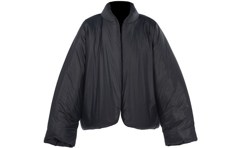 YEEZY x Gap x Balenciaga Triple Collaboration Black Puffer Jacket for Men Winter. 720930TMO90