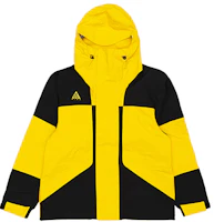 Yellow/Black Nike ACG Gore-tex Waterproof Zippered Hooded Jacket BQ7195-728 Yellow/Black Nike ACG Gore-tex Waterproof Zippered Hooded Jacket BQ7195-728