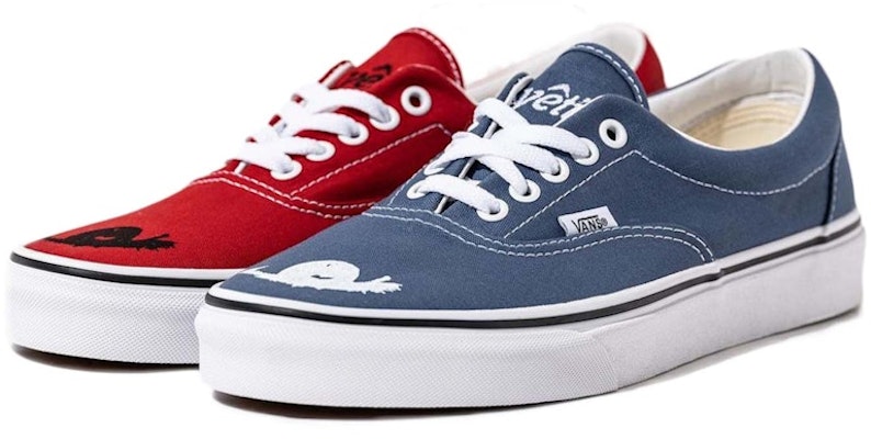 Yeti Out x Vans Era '4Sight Merah Biru' Buy Yeti Out x Vans Era '4Sight Merah Biru'