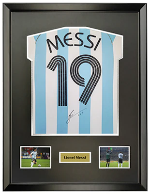 Yipai 2006 World Cup Argentina Lionel Messi Signed Jersey Framed (Approx. 60x80cm) 4699464 Buy Yipai 2006 World Cup Argentina Lionel Messi Signed Jersey Framed (Approx. 60x80cm) 4699464