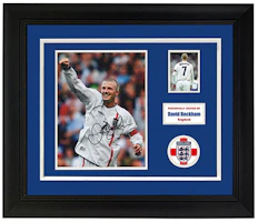 Yipai Beckham 2002 World Cup Signed Photo England Team Fan Memorabilia Framed 45x40cm 5444955 Yipai Beckham 2002 World Cup Signed Photo England Team Fan Memorabilia Framed 45x40cm 5444955