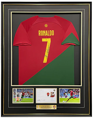 Yipai Cristiano Ronaldo Signed Portugal National Team Jersey World Cup Edition 70x110cm. 4700017 Buy Yipai Cristiano Ronaldo Signed Portugal National Team Jersey World Cup Edition 70x110cm. 4700017