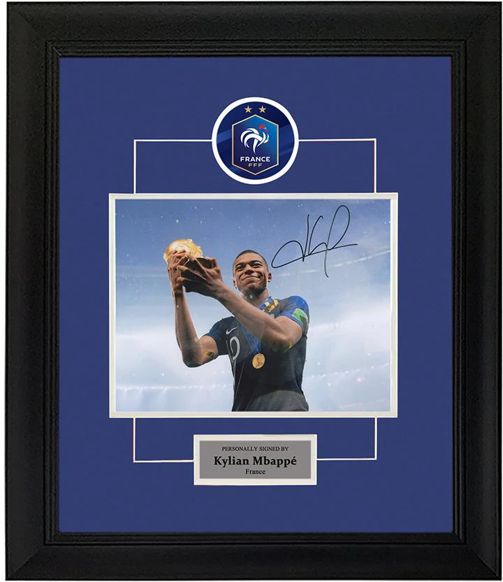 yipai-mbappe-signed-2018-world-cup-photo-with-trophy-framed-w-sa-certificate-2933059