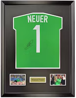 Yipai Neuer Signed Germany 2014 World Cup Jersey with SA Certificate Framed Collectible 8939959 Yipai Neuer Signed Germany 2014 World Cup Jersey with SA Certificate Framed Collectible 8939959