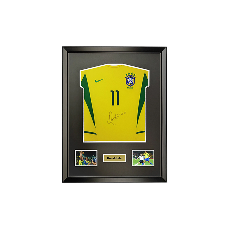 Yipai Ronaldinho Signed 2002 Brazil World Cup Jersey Fan Memorabilia (90x110cm) 5444894
