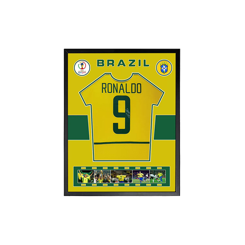 Yipai Signed Brazil World Cup Jersey by Players with Frame 70x90cm Fan Memorabilia. 6479809