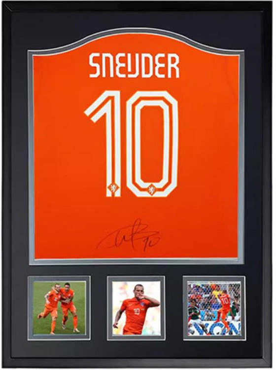 yipai-wesley-sneijder-signed-jersey-2014-world-cup-netherlands-with-sa-certificate-framed-13792026