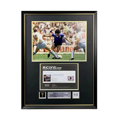 Yipai YIPAI Maradona 1986 World Cup Signed Soccer Memorabilia 56 74CM 3672245