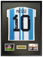 Yipai YiPai Soccer Fan Gear Lionel Messi 2022 World Cup Signed Argentina Jersey 6017460 Yipai YiPai Soccer Fan Gear Lionel Messi 2022 World Cup Signed Argentina Jersey 6017460