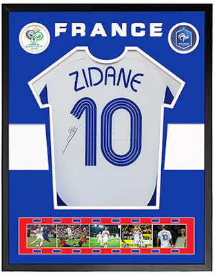 Yipai Zidane 2006 France World Cup Signed Jersey with SA Certificate Display Frame 8939978 Buy Yipai Zidane 2006 France World Cup Signed Jersey with SA Certificate Display Frame 8939978