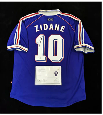 Yipai Zidane Signed France World Cup Jersey with EM Certificate Framed Collectible 8939990 Buy Yipai Zidane Signed France World Cup Jersey with EM Certificate Framed Collectible 8939990