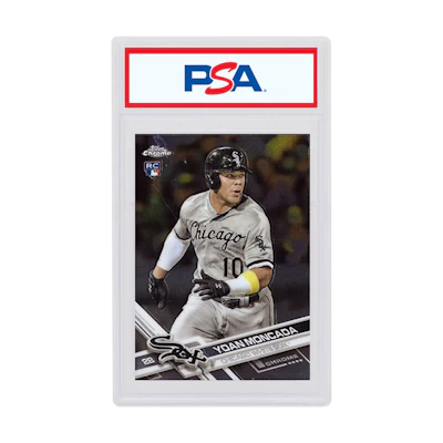 Yoan Moncada 2017 Topps Chrome Rookie Running #75