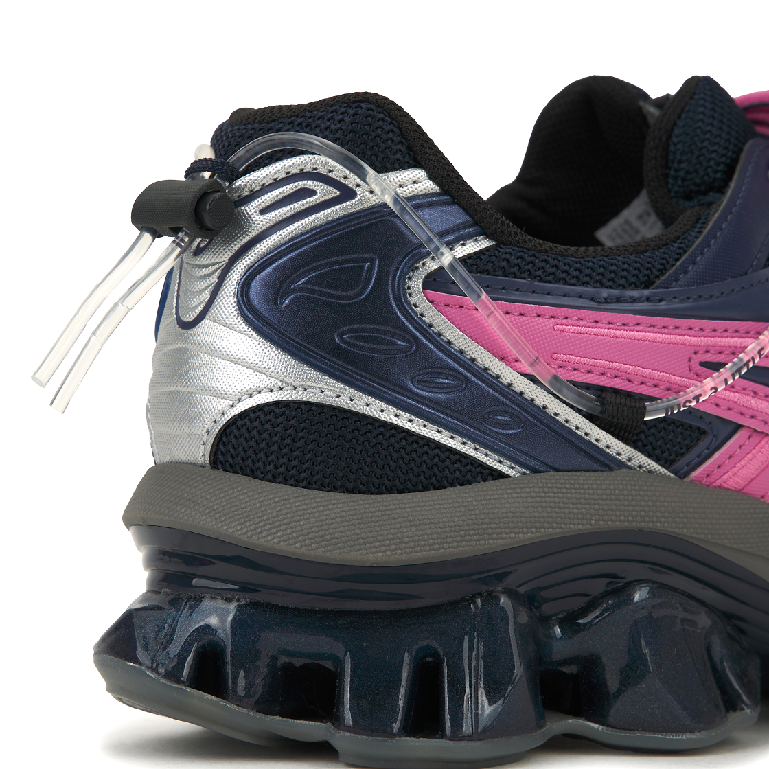 Cheap YOASOBI x ASICS Gel-Kinetic Fluent 'Navy Pink' 1203A837-400