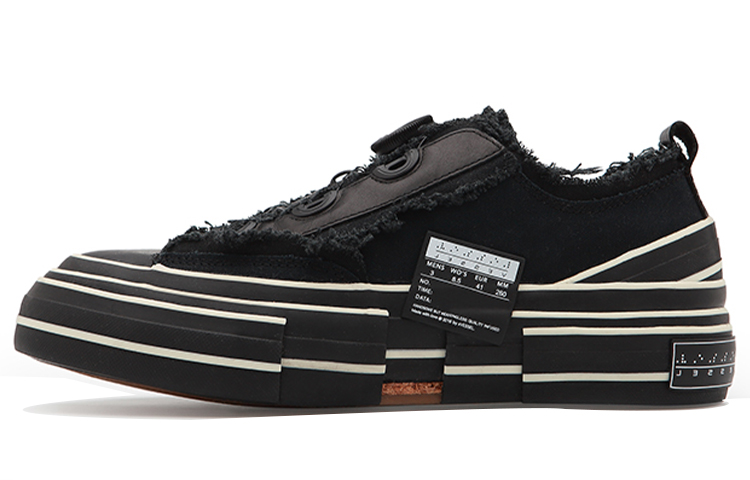 Buy xVESSEL x Yohji Yamamoto G.O.P. Lows 'Black' HN-E16-057-1(YC)