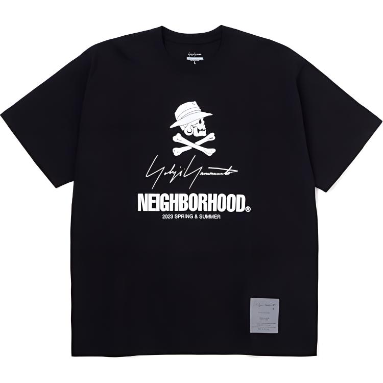 Order ヨウジヤマモト カジュアル ミニマリスト クルーネック 半袖 Tシャツ 222PCYYN-CS03S