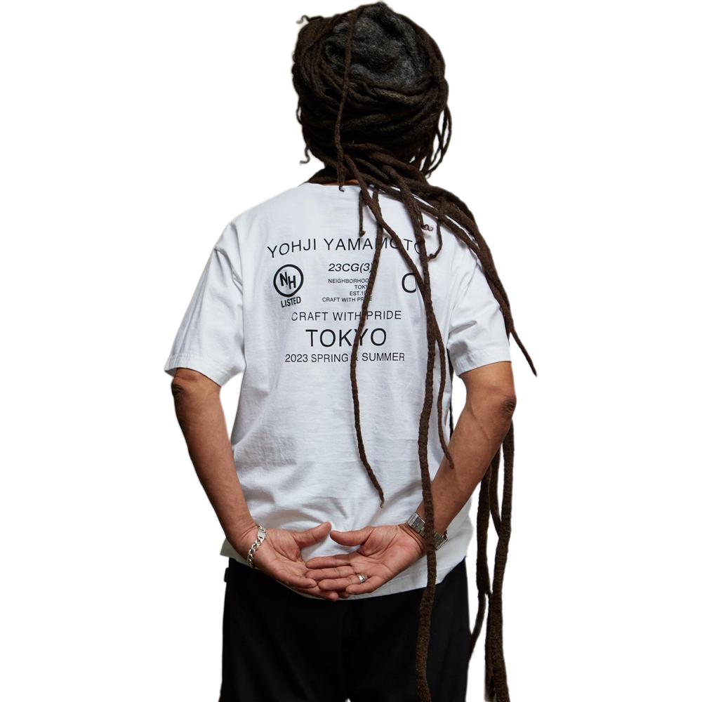 Sizing ヨウジヤマモト カジュアル ミニマリスト クルーネック 半袖 Tシャツ 222PCYYN-CS03S