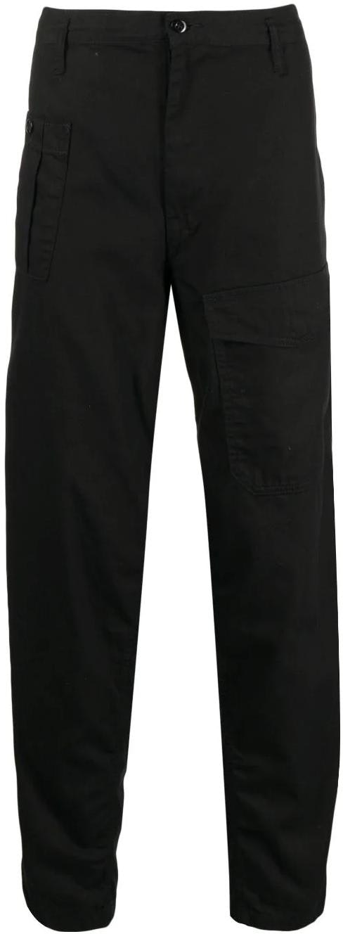 yohji-yamamoto-solid-black-straight-leg-zipper-casual-pants-hz-p96-041-2