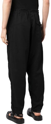 Yohji Yamamoto Celana Panjang Hitam Lurus Zipper Casual. HZ-P96-041-2 Lookbook Yohji Yamamoto Celana Panjang Hitam Lurus Zipper Casual. HZ-P96-041-2