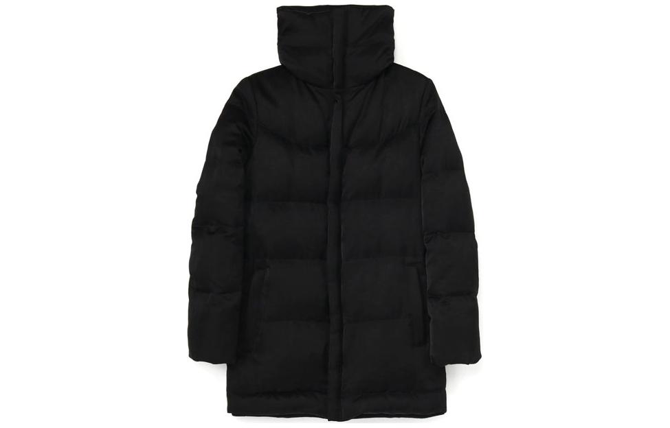 Yohji Yamamoto Black High-Neck Zip-Up Long Sleeve Jacket FX-C22-502-3