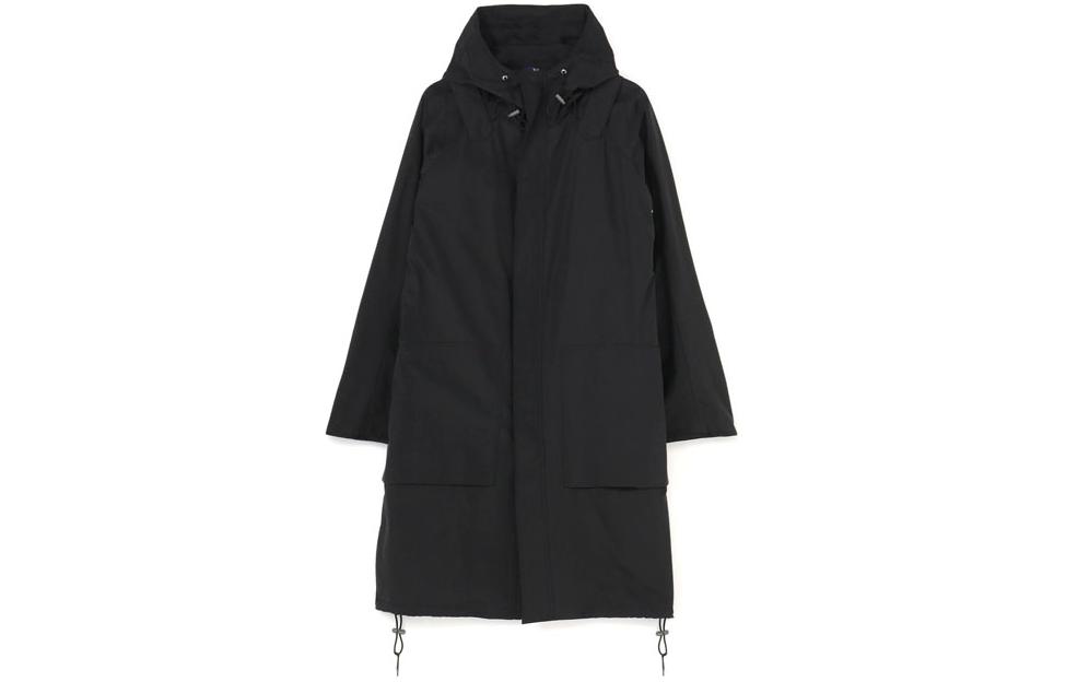 Yohji Yamamoto Black Mid-Length Zipper Hoodie Jacket YQ-C40-031-2