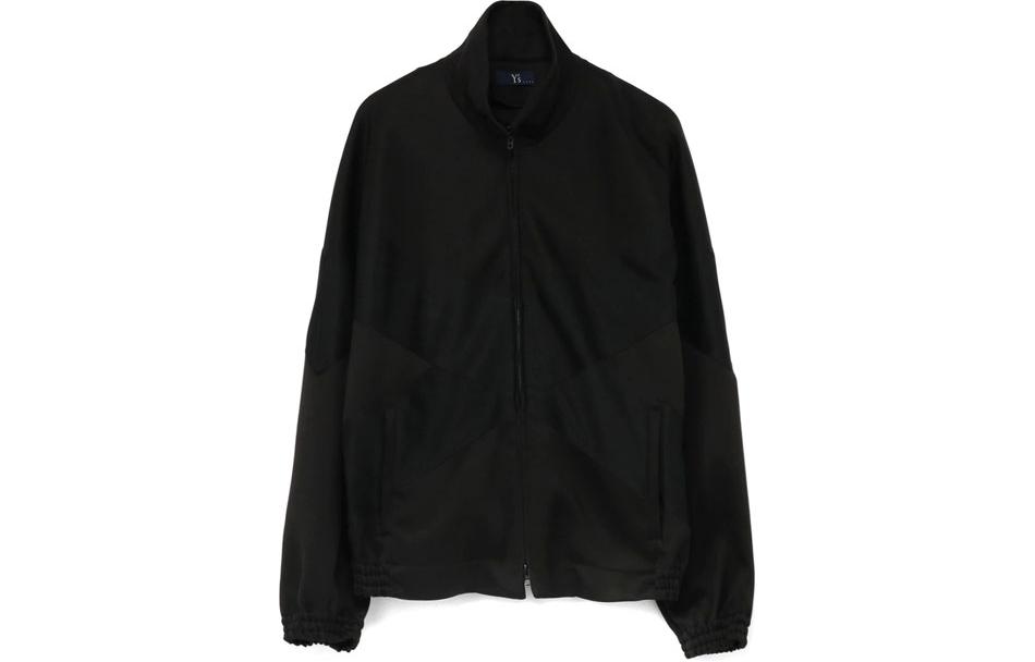 Yohji Yamamoto Black Zip-Up Stand Collar Jacket YX-T41-935-2