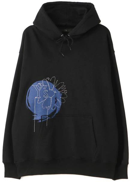 yohji-yamamoto-floral-print-hoodie-unisex-black-yl-t54-976-2