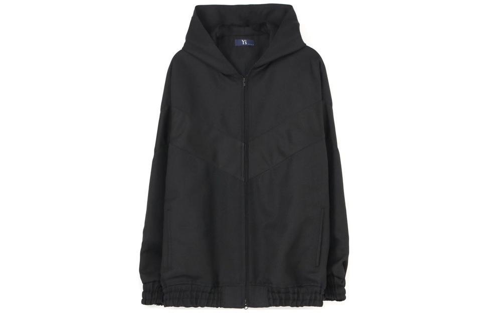 Yohji Yamamoto Full-Zip Hoodie Jacket Black YQ-Y40-130-2
