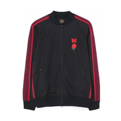Yohji Yamamoto Full-Zip Striped Embroidered Jacket Black SE-Y07-910-3