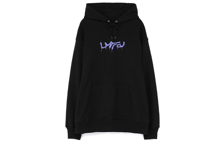 Yohji Yamamoto FW21 Graffiti Hoodie Unisex Black LX-T52-067-1