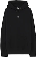 Yohji Yamamoto FW21 Unisex Black Hooded Pullover Sweatshirt YX-T27-078 Yohji Yamamoto FW21 Unisex Black Hooded Pullover Sweatshirt YX-T27-078