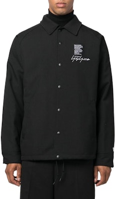 Yohji Yamamoto FW22 字母標誌襯衫外套 黑色 男裝 HE-Y90-513-1 Lookbook Yohji Yamamoto FW22 字母標誌襯衫外套 黑色 男裝 HE-Y90-513-1