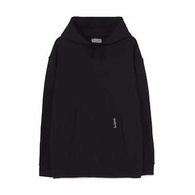 Yohji Yamamoto FW22 Solid Color Oversized Hoodie Black HE-T60-994-1