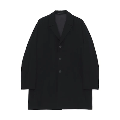 Yohji Yamamoto FW23 POUR HOMME Black Single-Breasted Loose-Fit Jacket Unisex HJ-J05-518-1