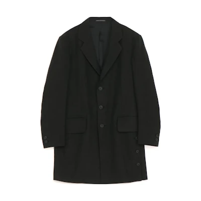 Yohji Yamamoto FW23 POUR HOMME Single-Breasted Blazer Jacket Black Mens HJ-J33-300-1