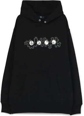 Yohji Yamamoto Hoodie Cetakan Grafik Hitam Pullover YX-T44-037-1 Buy Yohji Yamamoto Hoodie Cetakan Grafik Hitam Pullover YX-T44-037-1