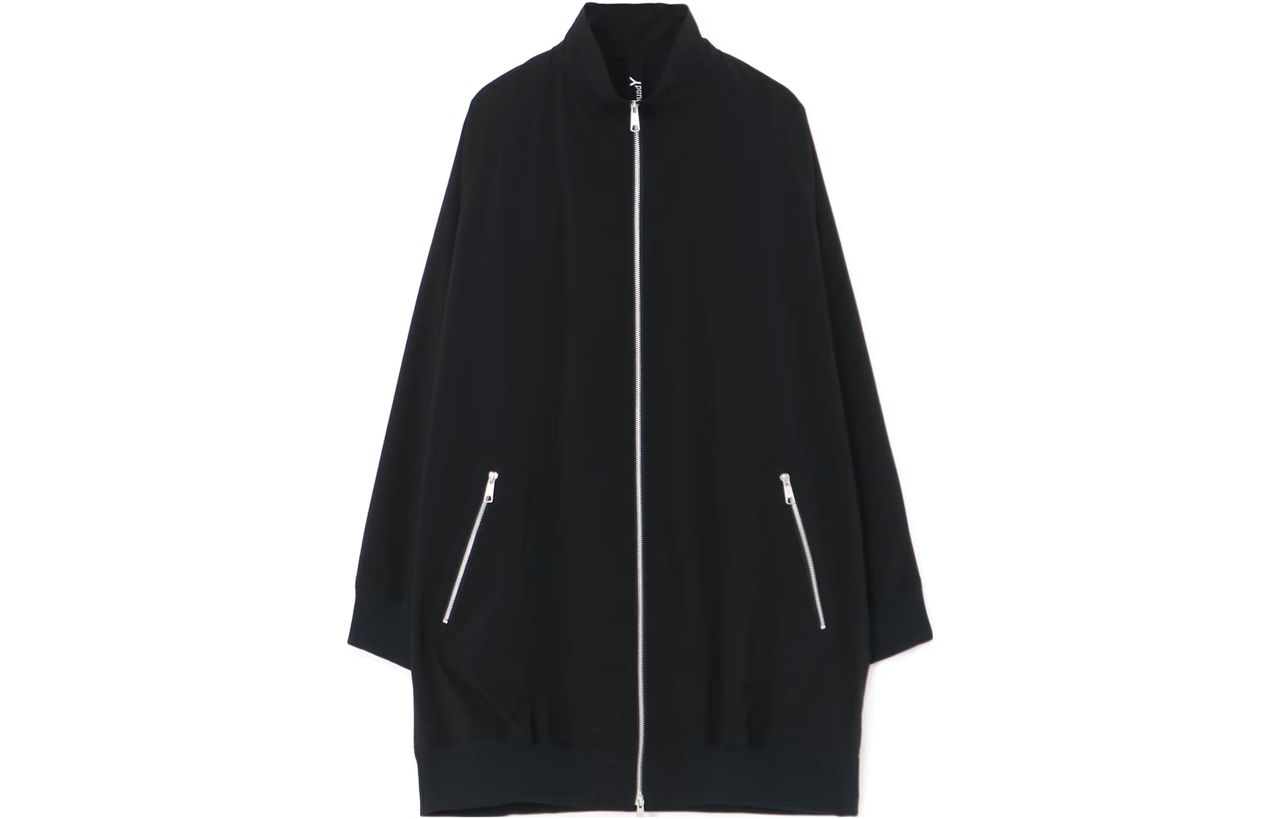 Yohji Yamamoto Ground Y Black Zip-Up Track Jacket Unisex GJ-J05-900-1