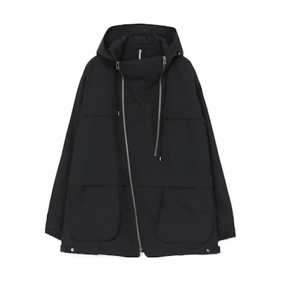 Yohji Yamamoto Ground Y FW23 Black Zip-Up Hoodie Jacket Unisex GJ-J02-100-1