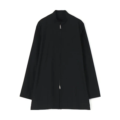Yohji Yamamoto Ground Y FW23 Black Zip-Up Long Sleeve Jacket Unisex GJ-B10-100-1