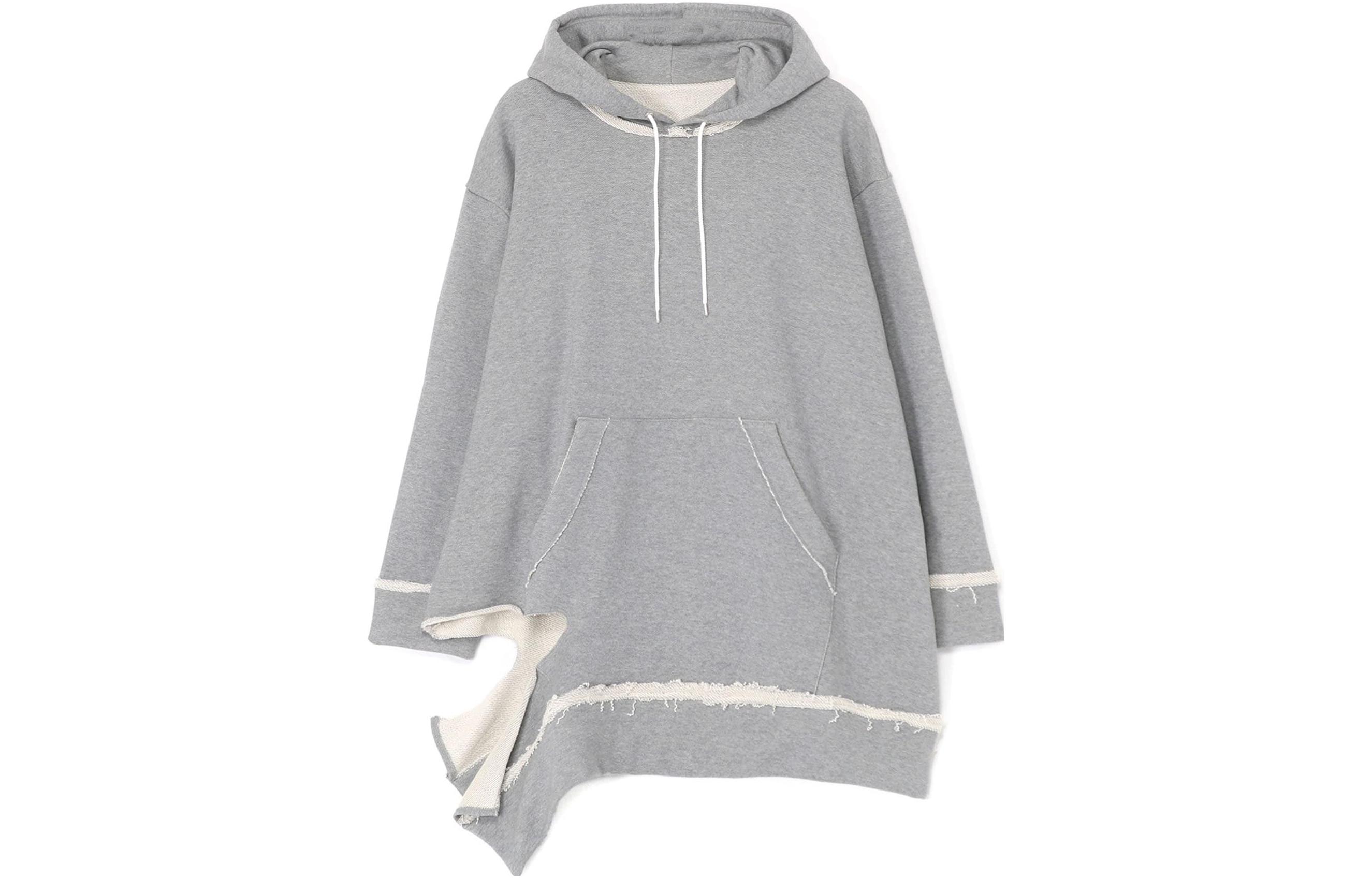 Yohji Yamamoto Ground Y FW23 Colorblock Oversized Hoodie Unisex - Gray GJ-T07-032-2